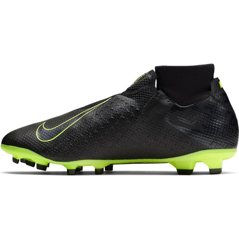 Nike Phantom Vsn Pro Df Fg M AO3266-007 fotbollsskor svart svart 2