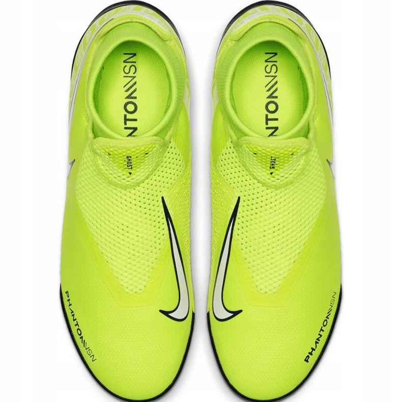 Nike Phantom Vsn Academy Df Tf M AO3269-717 fotbollsskor gul gul 1