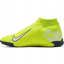 Nike Phantom Vsn Academy Df Tf M AO3269-717 fotbollsskor gul gul 2