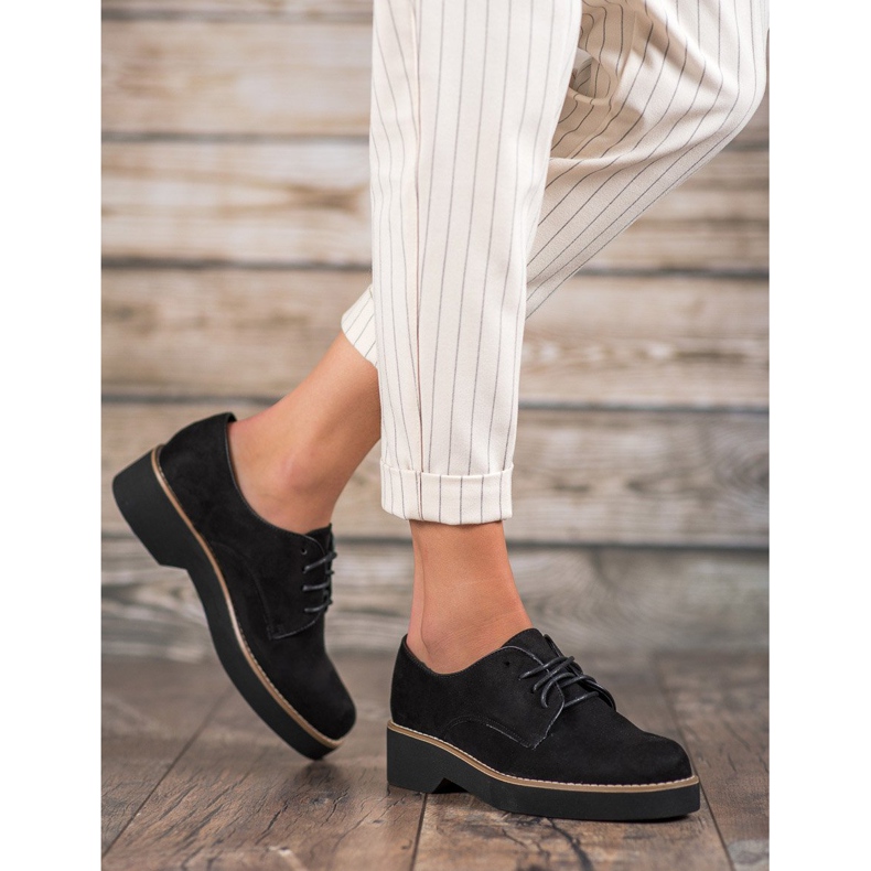 SHELOVET Svarta mockaskor 2