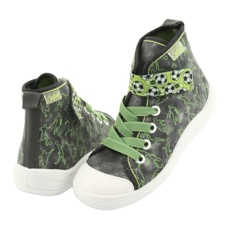 Befado sneakers barns tofflor 268x070 grå 3