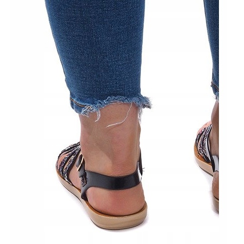 Sandaler 3-8 Svart med Brocade 2