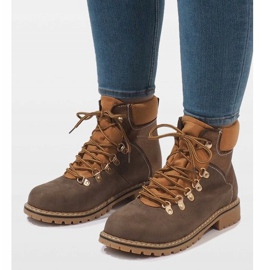 Kamel mocka damstövlar BK-29 brun 1