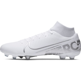 Nike Mercurial Superfly 7 Academy FG / MG M AT7946-100 fotbollsskor vit vit 2