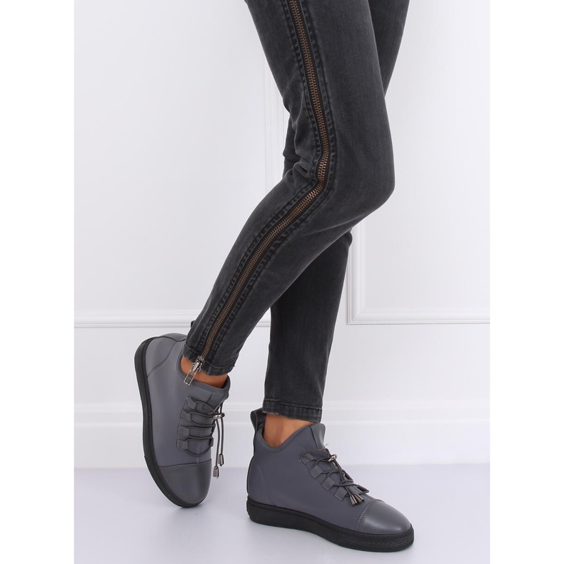 Grå XY-35 Gråisolerade neopren sneakers 2