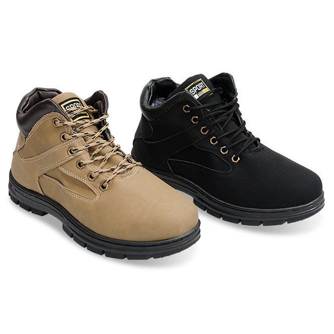 Varma stövlar A-8 Svart med päls 1