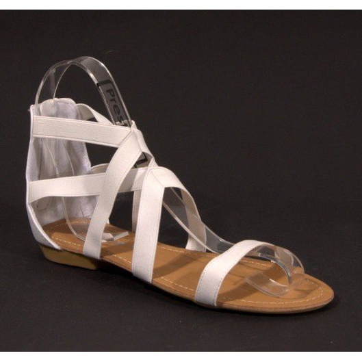 Romerska sandaler 5055 Vit 2