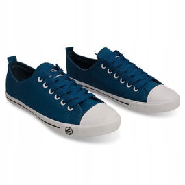 Klassiska sneakers 9911 blå 2