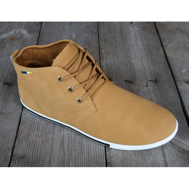 High Sneakers Skate 66511 Beige 1