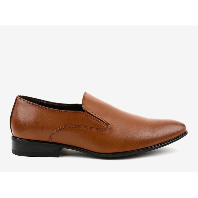 Bruna eleganta låga skor 6-317 loafers 2