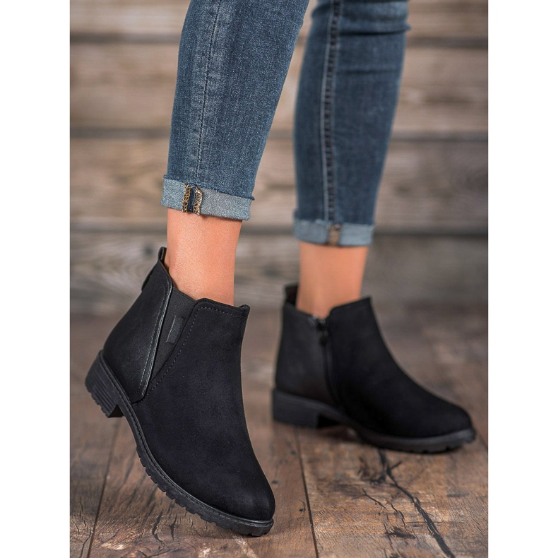 SHELOVET Klassiska stövlar svart 1