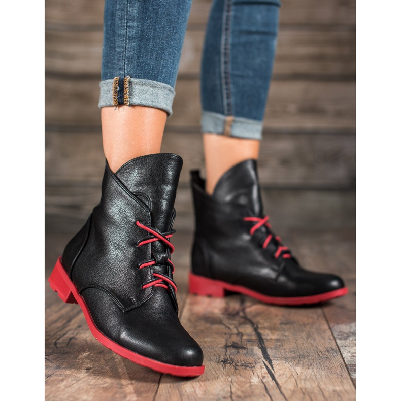 Filippo Snörskor med ekoläder svart 1