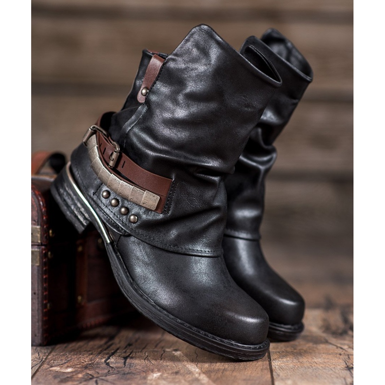 Seastar Trendiga arbetare svart grön 1