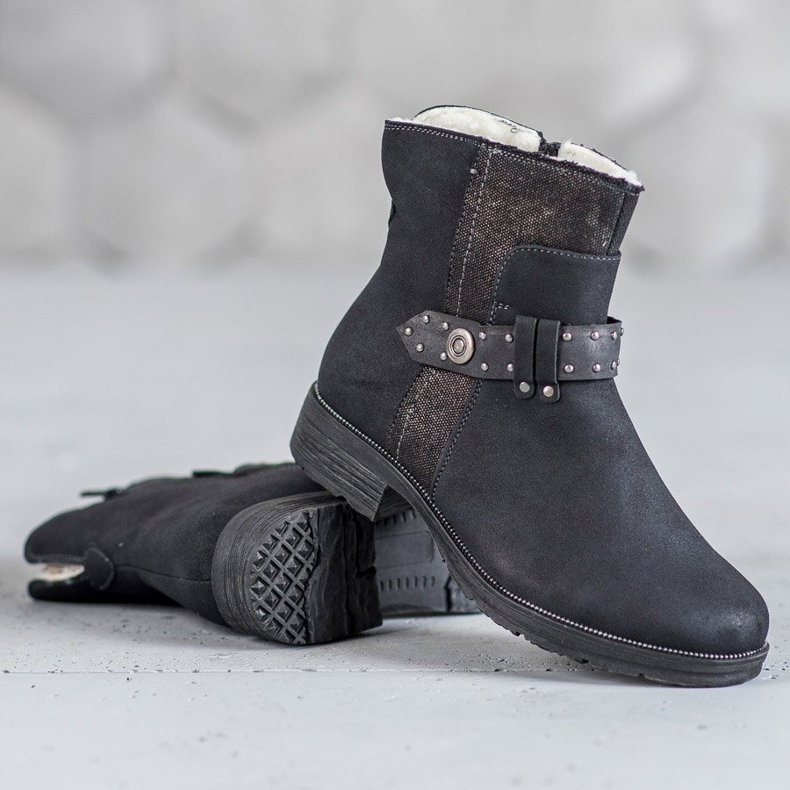 Super Me Varma damstövlar svart 1