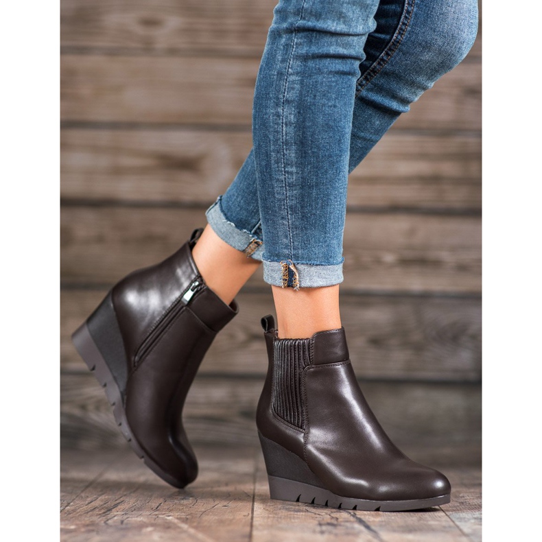 SHELOVET Kilkängor brun 1