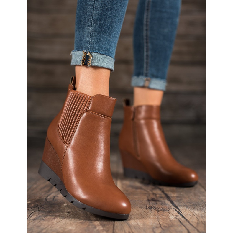 SHELOVET Kilkängor brun 1