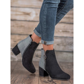 Filippo Stövlar med mönster svart 1