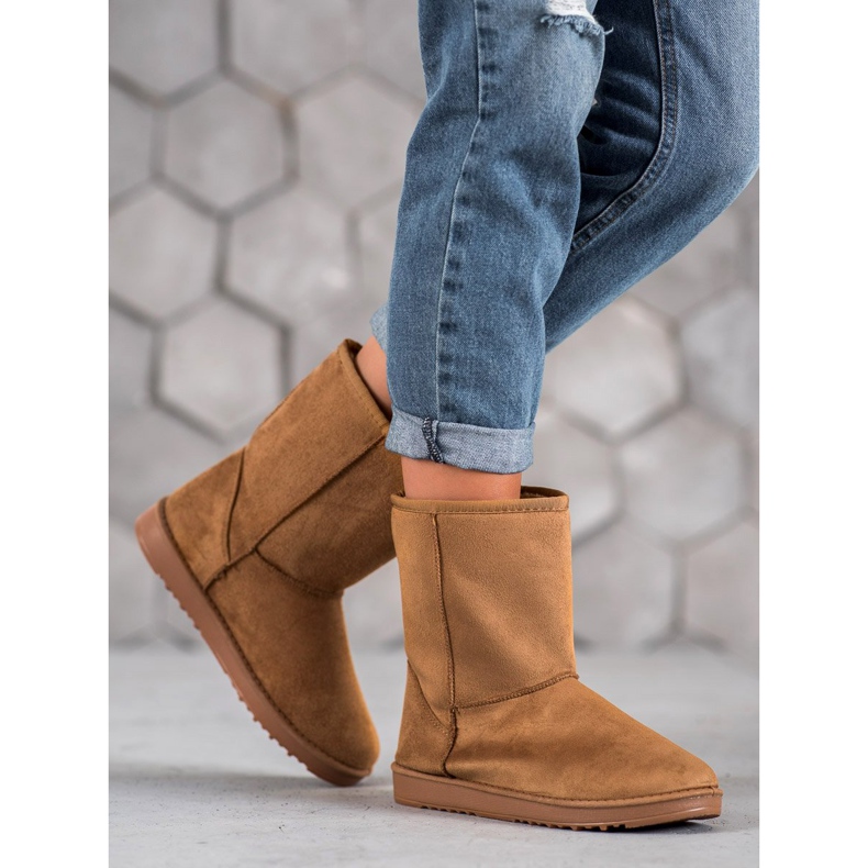 SHELOVET Klassisk Mukluki brun 2