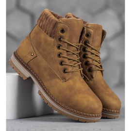 SHELOVET Moderiktiga fällare brun 2