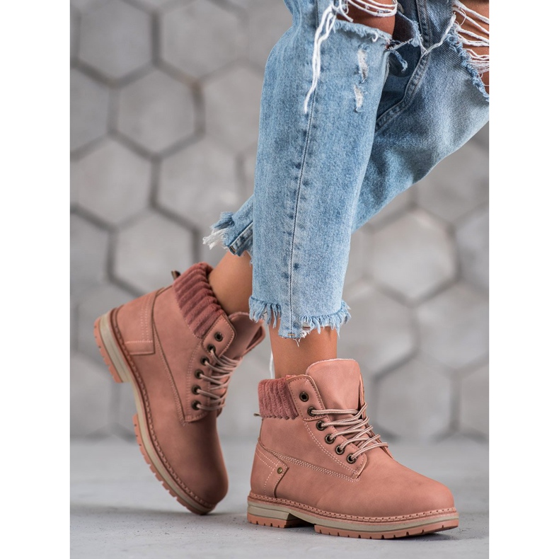 SHELOVET Moderiktiga fällare rosa 1