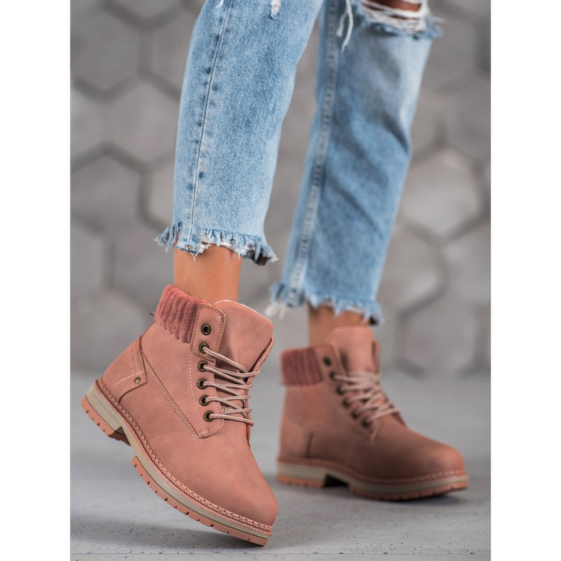 SHELOVET Moderiktiga fällare rosa 2