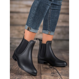 SHELOVET Matt galoshes svart 1