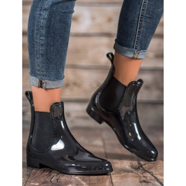 SHELOVET Kvinnors galoscher svart 1