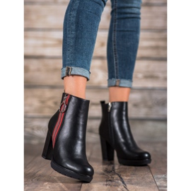 Filippo Stövlar med dekorativ dragkedja svart 1