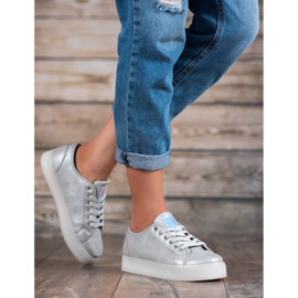 Silver sneakers grå 2