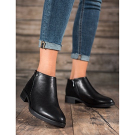 M.Daszyński Flat Heel stövlar svart 1