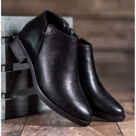M.Daszyński Flat Heel stövlar svart 2