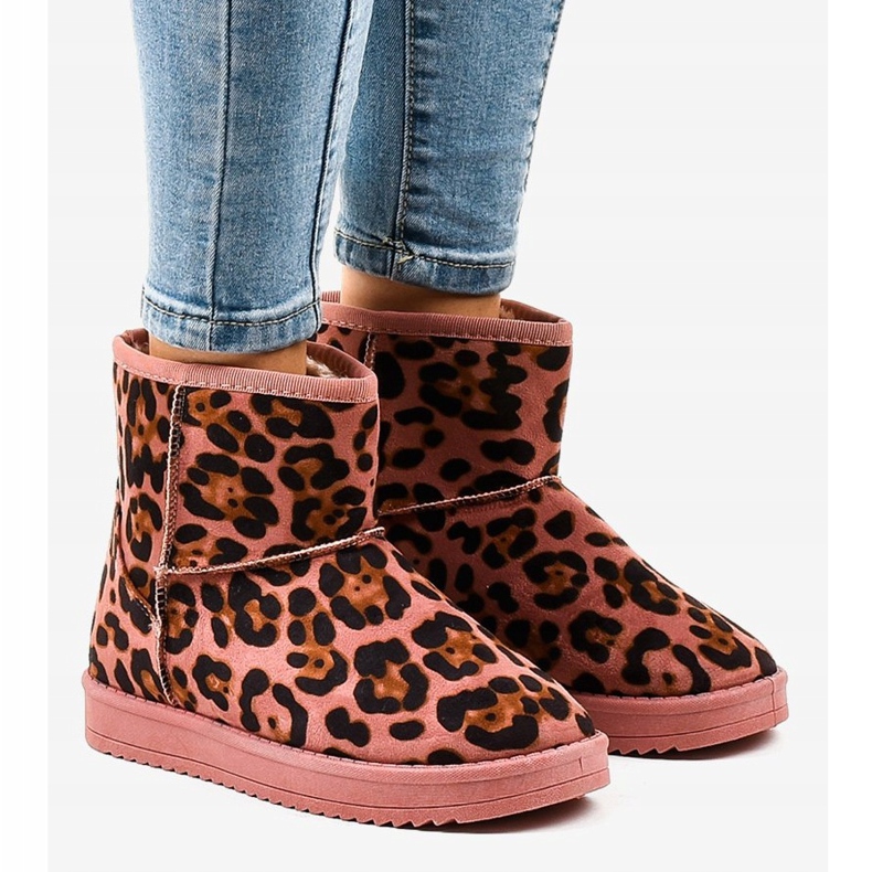 Rosa eskimo varm leopard 7602-PA mångfärgad 1