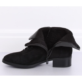 Svarta snörskor 3127 Svart 1