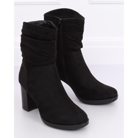 Svart 4581 Svarta höga klackar 2