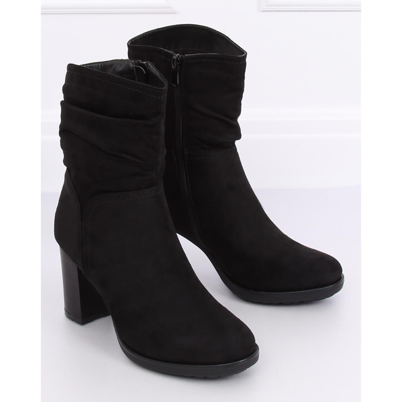 Svart 4581 Svarta höga klackar 2