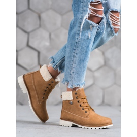 McKey Fångare med fårskinn brun 2