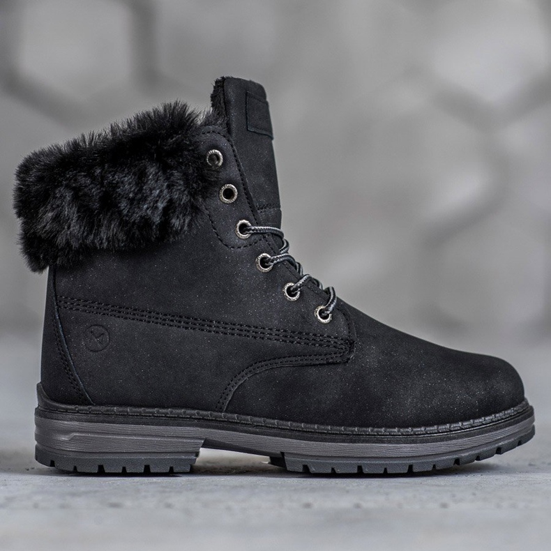 MCKEYLOR Glitter stövlar svart 2