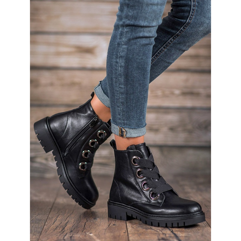 SHELOVET Arbetare på plattformen svart 2