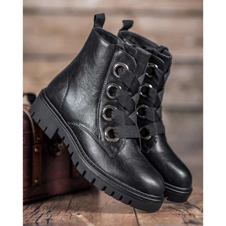 SHELOVET Arbetare på plattformen svart 1