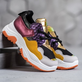 SHELOVET Flerfärgade sneakers mångfärgad 1