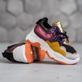 SHELOVET Flerfärgade sneakers mångfärgad 2