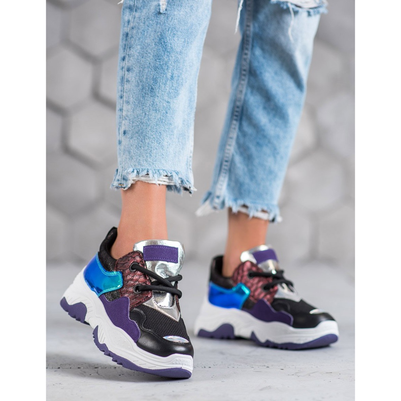 SHELOVET Flerfärgade sneakers mångfärgad 1