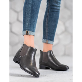 Anesia Paris Grå Chelsea stövlar 1