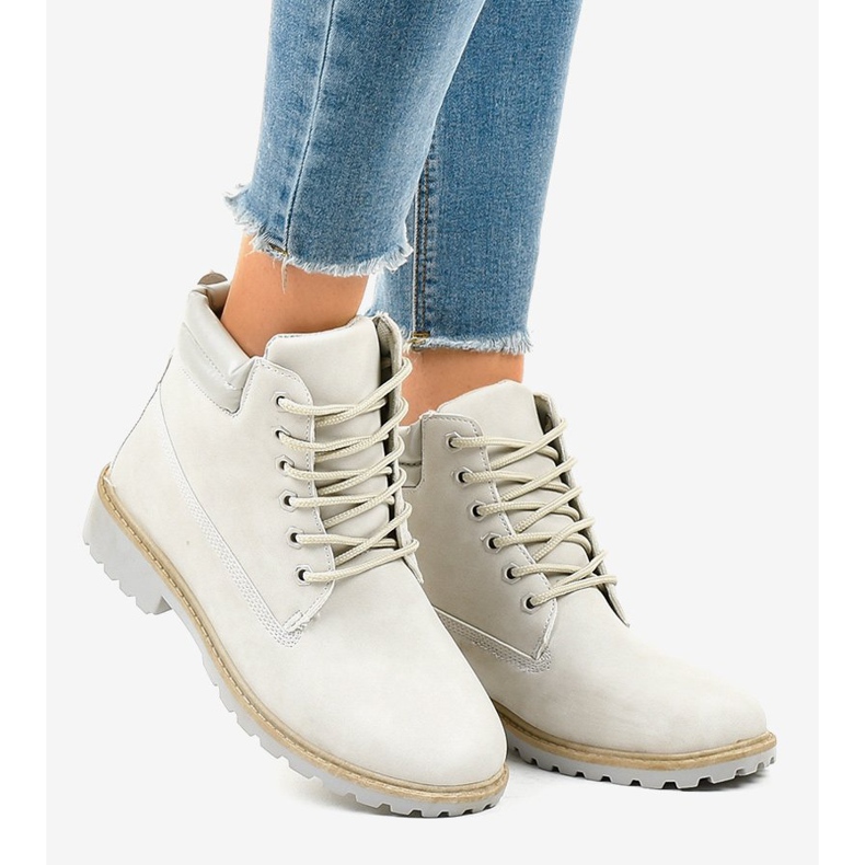 Grå vandringsskor utan isolering W-3033 2