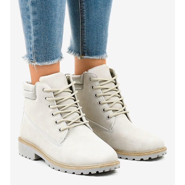 Grå vandringsskor utan isolering W-3033 1