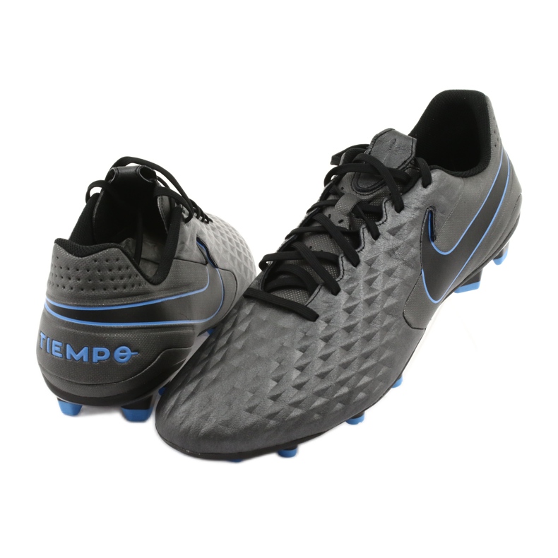 Nike Tiempo Legend 8 Academy FG / MG M AT5292 004 fotbollsskor grå 4