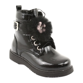 Lackerade stövlar av Evento 1438 -burkar svart 1