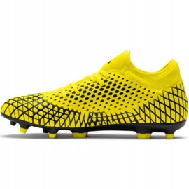 Fotbollsskor Puma Future 4.4 Fg Ag M 105613 03 gul gul 2