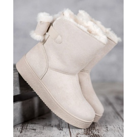 SHELOVET Mukluki Med En Rosett brun 1