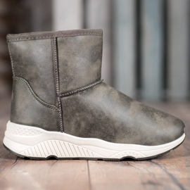 SHELOVET Bekväma snöskor mångfärgad grön 1